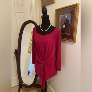 Size 26 Pink Ellioqui Top